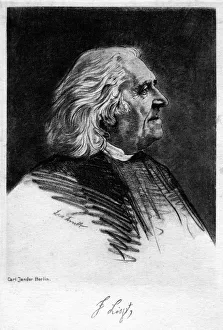 Franz Liszt (1811-1886), Hungarian composer and pianist, 20th century. Artist: Carl Jander
