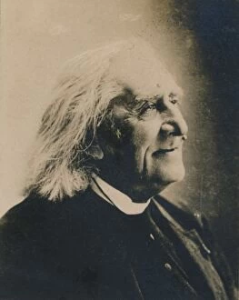 Franz Liszt, (1811-1886). Hungarian pianist and composer, 1894-1907