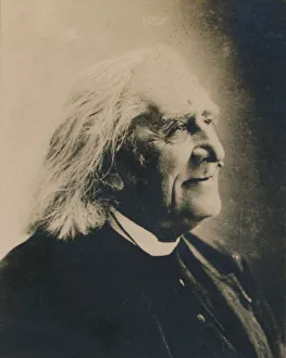 Franz Liszt Prints: Franz Liszt, (1811-1886). Hungarian pianist and composer, 1894-1907