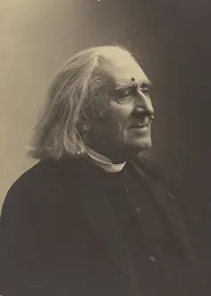 Franz Prints: Franz Liszt, 1886. Creator: Nadar