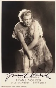 Walkure Prints: Franz Volker as Siegmund in opera Die Walkure by Richard Wagner, Bayreuth, 1933