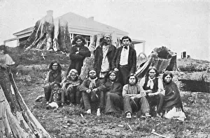 British Columbia Prints: Fraser River Indians, British Columbia, Canada, 1912. Artist: Richard Maynard