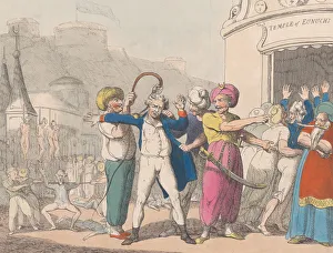 Strangulation Prints: Fraternization in Grand Cairo, or The Mad General & his Bonny Party Likely to