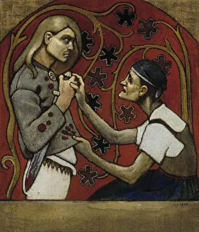 Tempera On Canvas Collection: The Fratricide, 1897