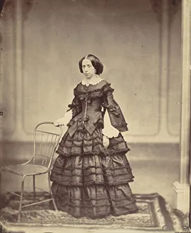 Antoine Franz Gallery: Frau Hofrat Josefine Raymond, 1850s-60s. Creator: Franz Antoine