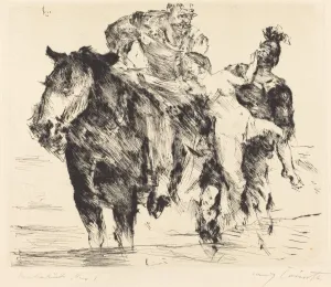 Rape Prints: Frauenrauber (Rape), 1920. Creator: Lovis Corinth