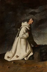 Habit Prints: Fray Tomas Vives, about 1636. Creator: Francisco de Zurbaran