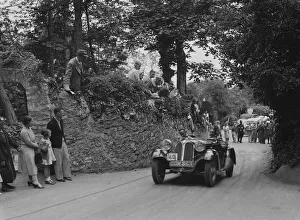 Frazer-Nash BMW 315 / 40 of AE Frost competing in the MCC Torquay Rally, 1938. Artist: Bill Brunell