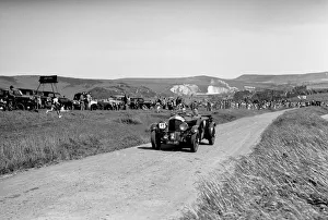 Lewes Prints: Frazer-Nash BMW of EG Burt competing in the Bugatti Owners Club Lewes Speed Trials