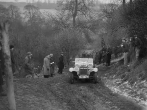Frazer Nash Prints: Frazer-Nash Boulogne II of RS Langford competing in the Sunbac Colmore Trial