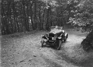 Frazer Nash Prints: Frazer-Nash competing in the Brighton & Hove Motor Club Brighton-Beer Trial, 1934