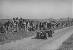 Frazer Nash Prints: Frazer-Nash Interceptor competing in the Bugatti Owners Club Lewes Speed Trials