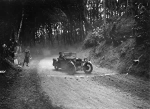 Frazer Nash Prints: Frazer-Nash Super Sports of WW Inderwick taking part in a motoring trial, c1930s