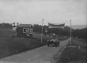 Frazer Nash Tt Prints: Frazer-Nash TT replica finishing the Shelsley Walsh Hillclimb, Worcestershire, 1935