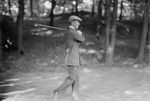 Flat Cap Prints: Fred McLeod - golf, between c1910 and c1915. Creator: Bain News Service