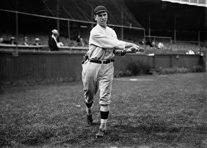 Warming Up Prints: Fred Snodgrass, New York, NL (baseball), 1910. Creator: Bain News Service