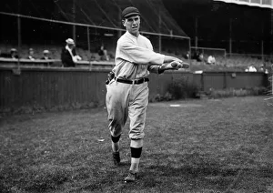 Warming Up Prints: Fred Snodgrass, New York, NL (baseball), 1910. Creator: Bain News Service