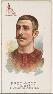 Bicycles Collection: Fred Wood, Cyclist, from Worlds Champions, Series 2 (N29) for Allen &