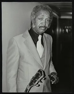 Freddie Prints: Freddie Green, guitarist with Count Basies Orchestra