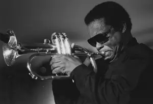 Dark Glasses Prints: Freddie Hubbard, 1996. Creator: Brian Foskett