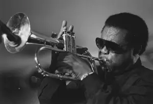 Dark Glasses Prints: Freddie Hubbard, 1996. Creator: Brian Foskett