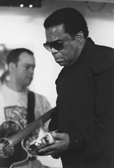 Dark Glasses Prints: Freddie Hubbard, 1996. Creator: Brian Foskett