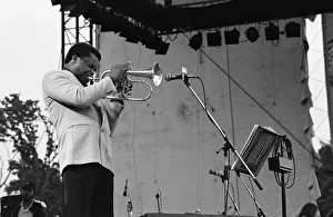 Freddie Hubbard, Knebworth Jazz Festival, Hertfordshire, July 1982. Artist: Brian O Connor