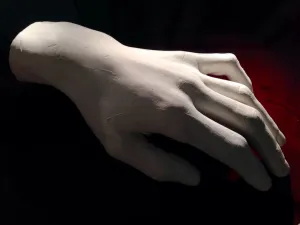 Chopin Gallery: Frederic Chopins left hand, 1849