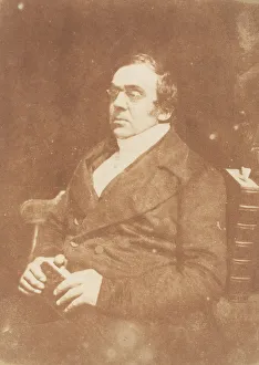 Protestant Gallery: Frederic Monod (Paris), 1843-47. Creators: David Octavius Hill, Robert Adamson