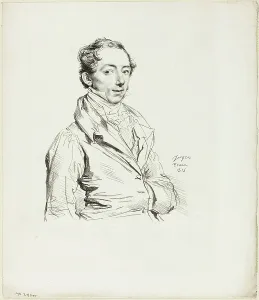 Hand In Coat Prints: Frederic Sylvester Douglas, 1815. Creator: Jean-Auguste-Dominique Ingres