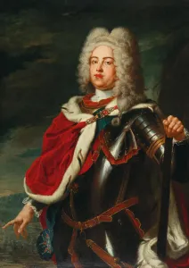 Saxony Prints: Frederick Augustus II, Elector of Saxony and future King Augustus III of Poland as Crown Prince