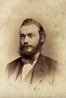 1882 Prints: Frederick Belding Power, 1882. Creator: Gilbert and Bacon