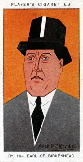 Alick Pf Gallery: Frederick Edwin Smith, 1st Earl of Birkenhead, Lord Chancellor, 1926.Artist: Alick P F Ritchie
