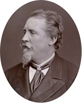 Goodall Prints: Frederick Goodall, painter, 1878. Creator: Lock & Whitfield