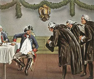 Frederick the Great and the men from Greiffenberg, 1784, (1936). Creator: Unknown