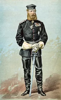 Prince Friedrich Iii Collection: Frederick III (1831-1888), Emperor of Germany, 1870