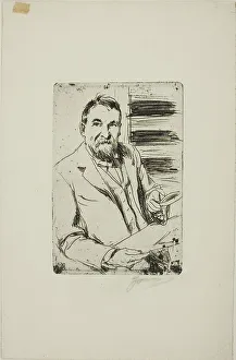 Art Dealer Prints: Frederick Keppel I, 1898. Creator: Anders Leonard Zorn