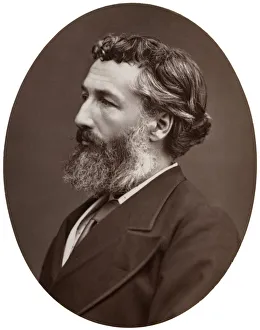 Frederick Leighton, British artist and Royal Academician, 1877. Artist: Lock & Whitfield