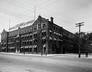 Pharmaceuticals Industry Prints: Frederick Stearns and Co. laboratory from southeast