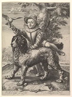 Goltzius Prints: Frederick de Vries, 1597. Creator: Hendrik Goltzius