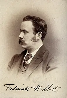Named Prints: Frederick Walker Mott. Creator: Unknown
