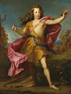 Frederick William I, 1688-1740, King of Prussia, copy of a painting of 1702. Creator: Adolf Ulric Wertmüller