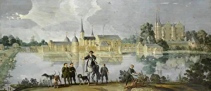 Frederiksborg Castle in Denmark, c.1590-1610. Creator: Hans Knieper