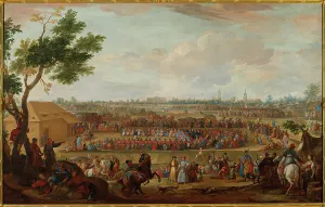 Saxony Prints: The free election of Augustus II at Wola
