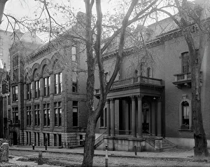 Public Library Prints: Free Public Library, Worcester, Mass. between 1905 and 1915. Creator: Unknown