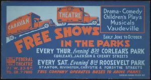 Free Shows in the Parks, New York, [193-]. Creator: Unknown