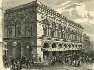 Awning Gallery: Free Trade Hall, Manchester, 1898. Creator: Unknown