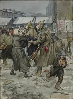 Changeover Of Power Gallery: Free trade in Petrograd, 1922