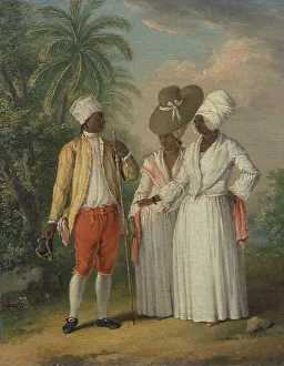 Dominican Prints: Free West Indian Dominicans; Free Natives of Dominica, ca. 1770. Creator: Agostino Brunias