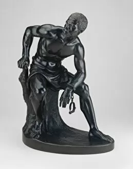 Slave Gallery: The Freedman, 1862-63. Creator: John Quincy Adams Ward